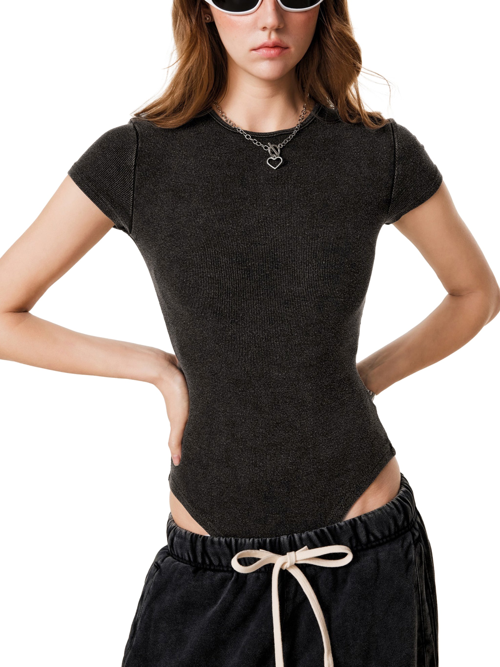 DREJ Mineral Wash Bodysuit