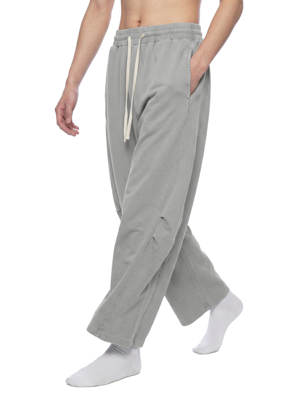 DREJ Stone Barrel Pants  Grey