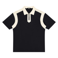 DREJ Contrast Quarter Zip Polo