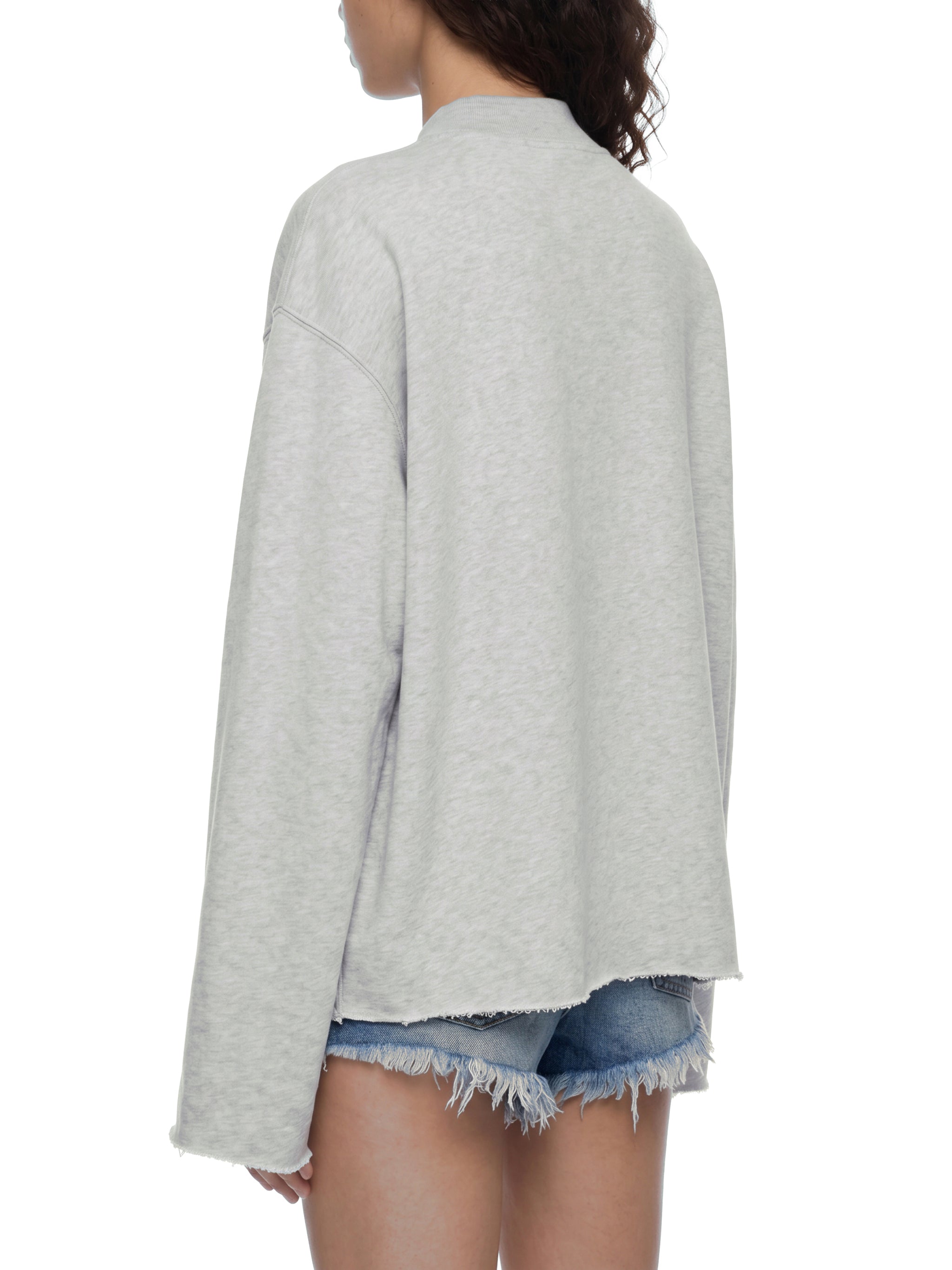 DREJ Raw Edge Boxy Sweatshirt