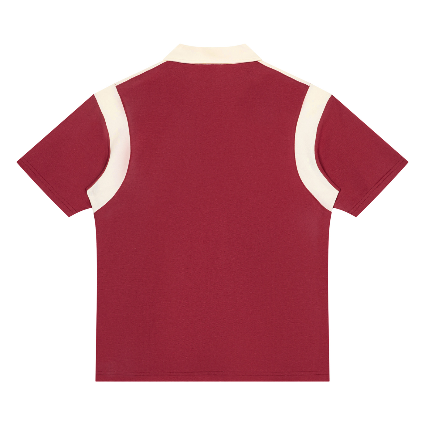 DREJ Contrast Quarter Zip Polo