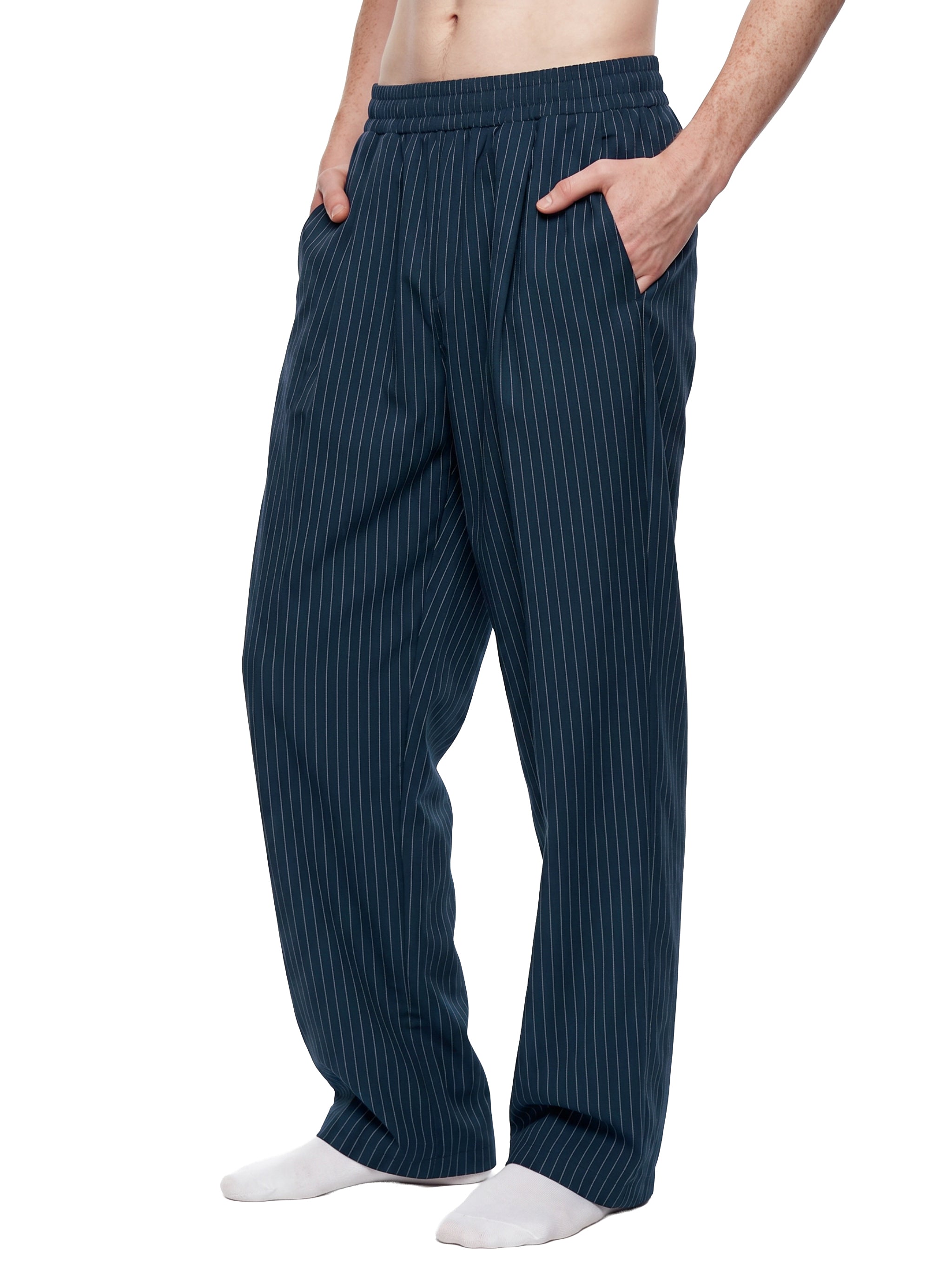 DREJ Studio Pinstripe Track Pants