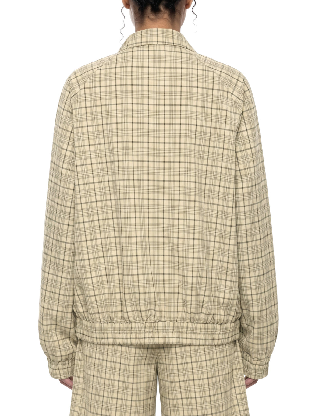 DREJ Studio Plaid Track Jacket