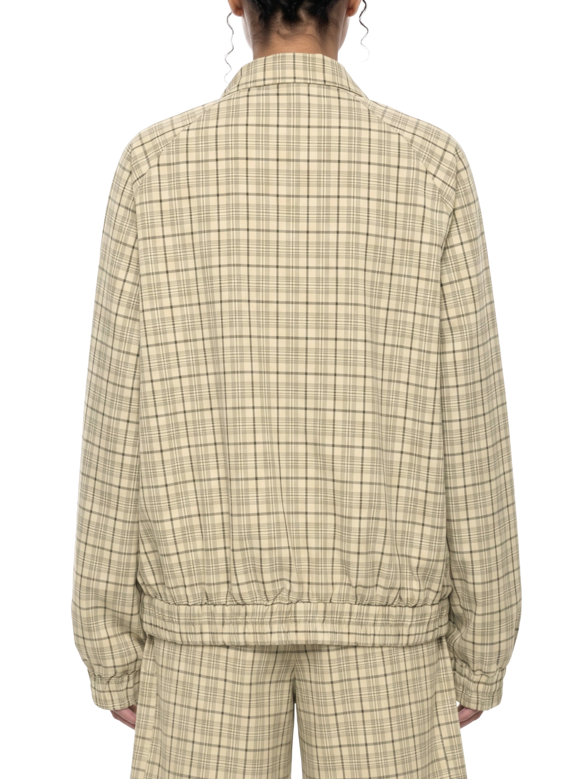 DREJ Studio Plaid Track Jacket