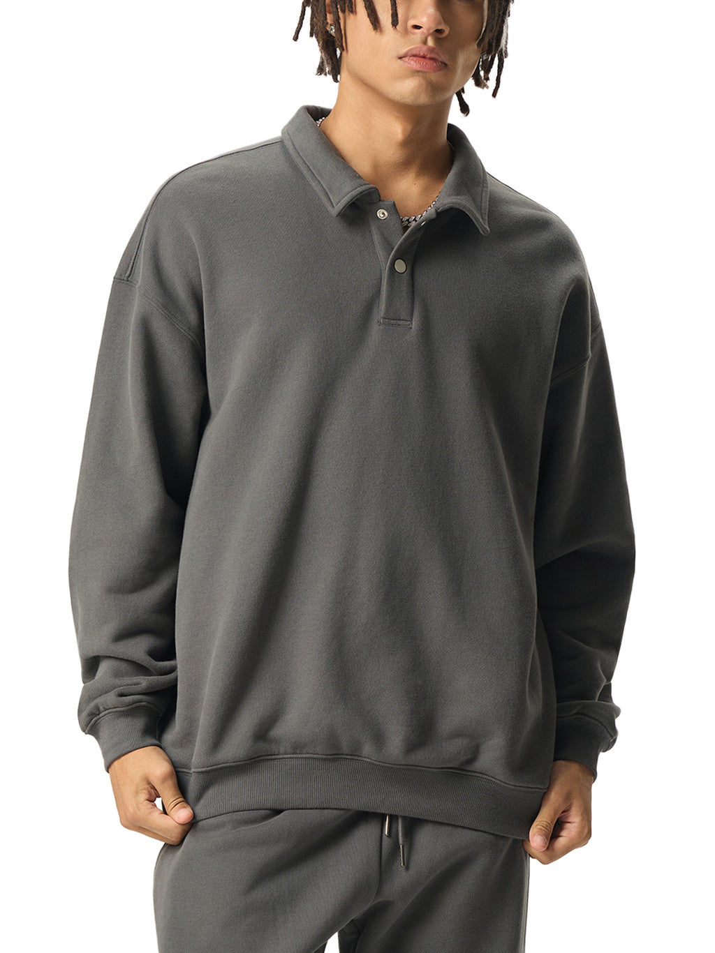 DREJ Heavyweight Polo Sweatshirt