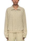 DREJ Studio Plaid Track Jacket