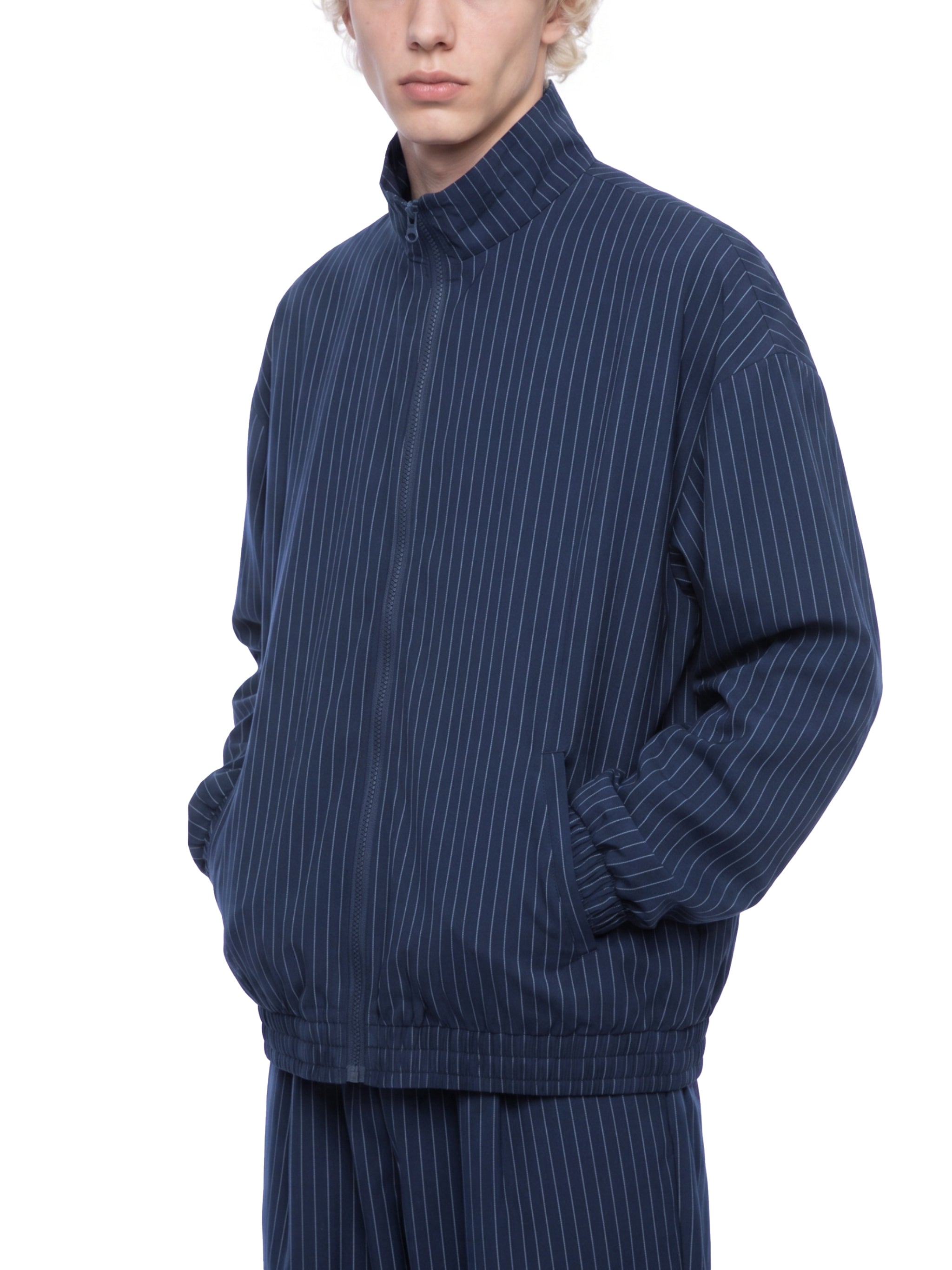 DREJ Studio Pinstripe Track Jacket