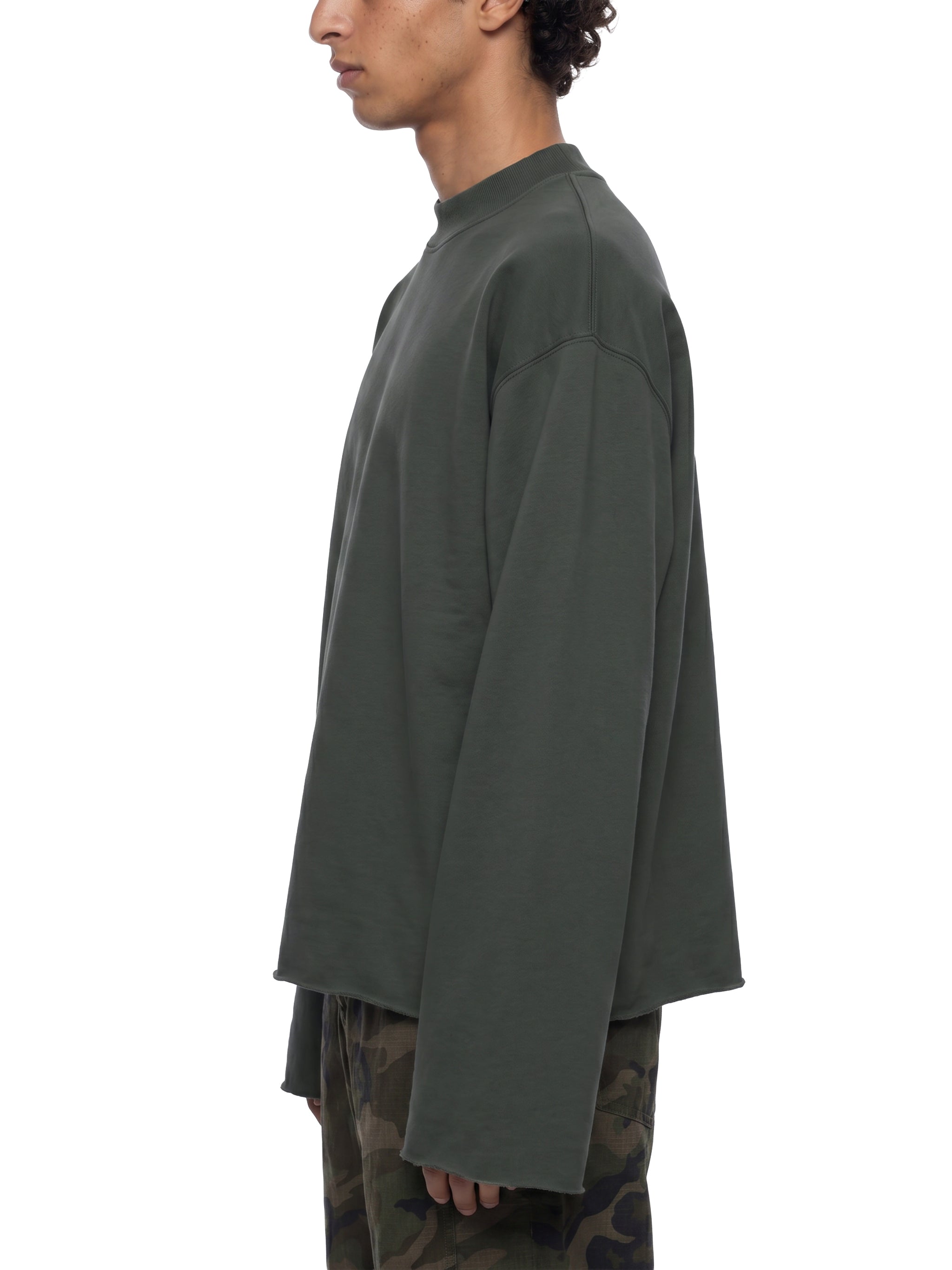 DREJ Raw Edge Boxy Sweatshirt