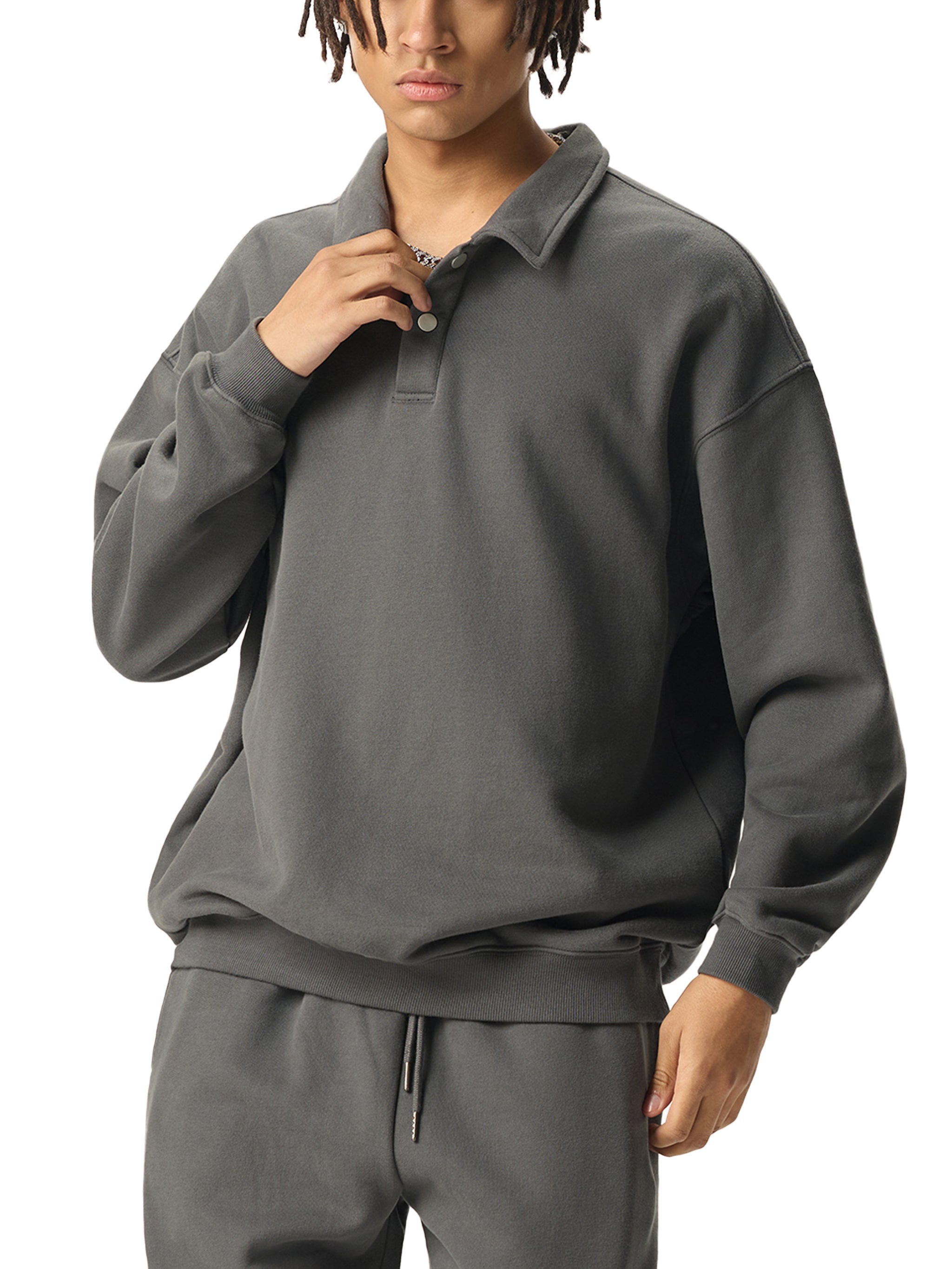 DREJ Heavyweight Polo Sweatshirt