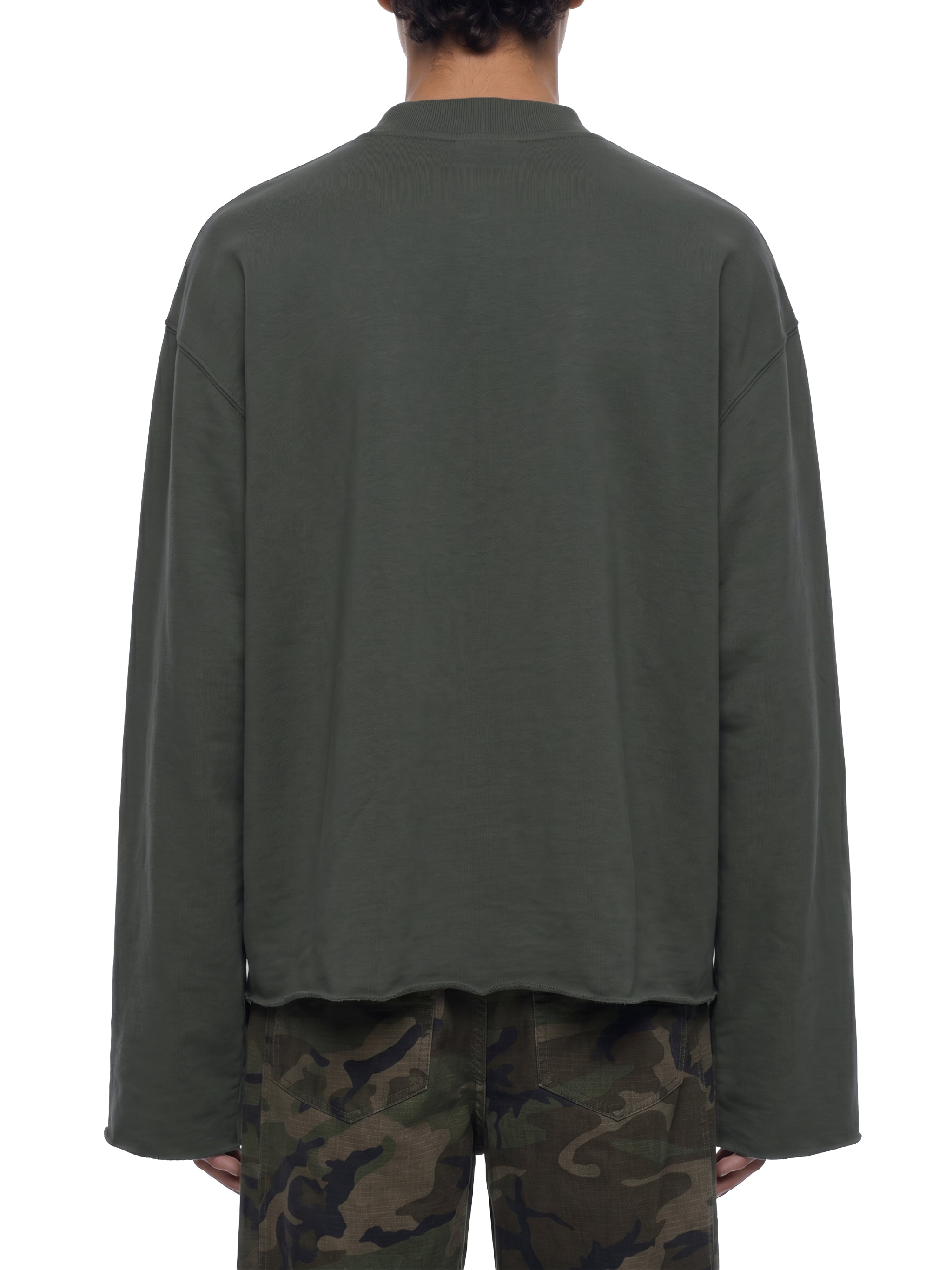 DREJ Raw Edge Boxy Sweatshirt
