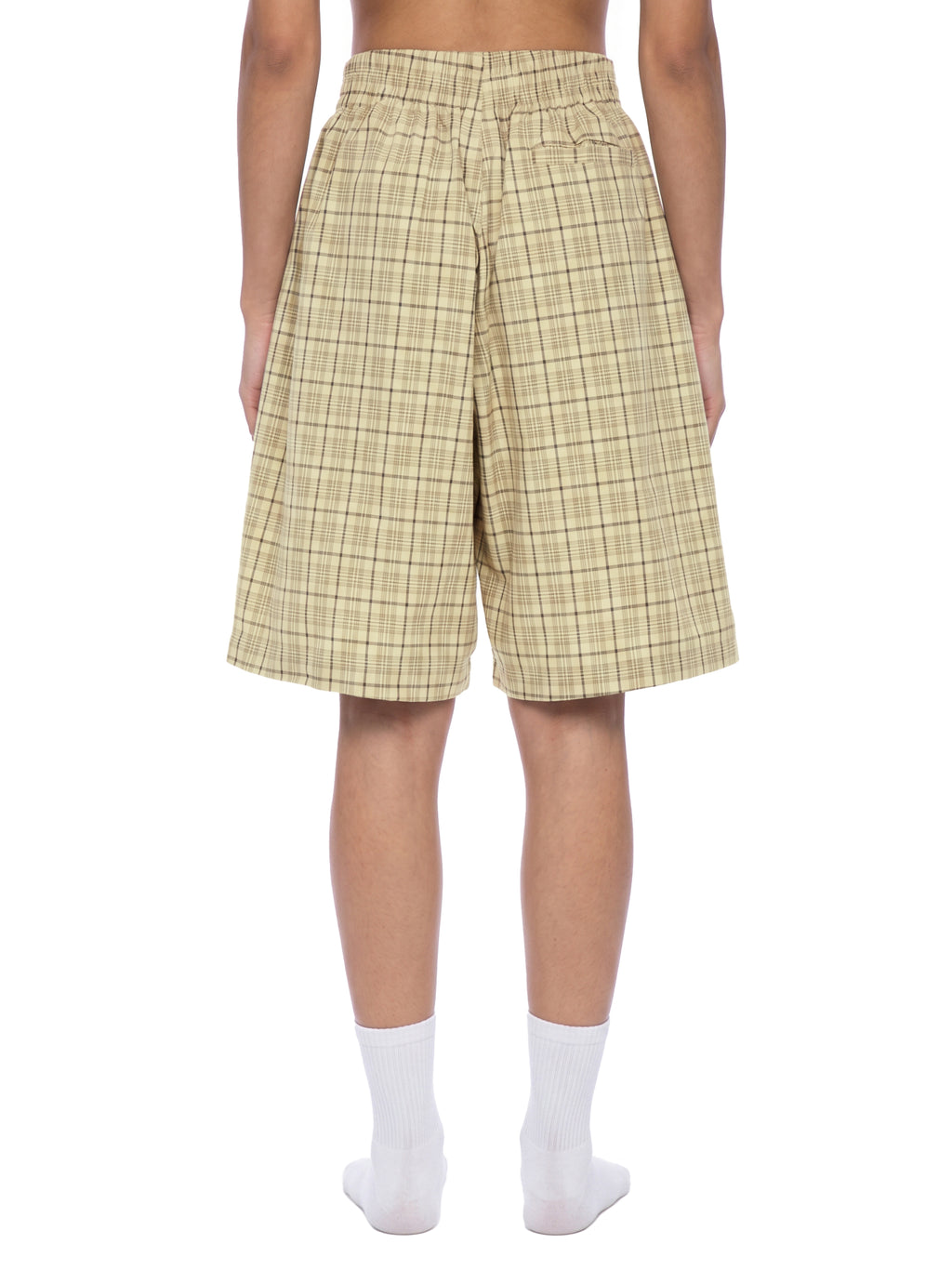DREJ Studio Plaid Wide Leg Shorts
