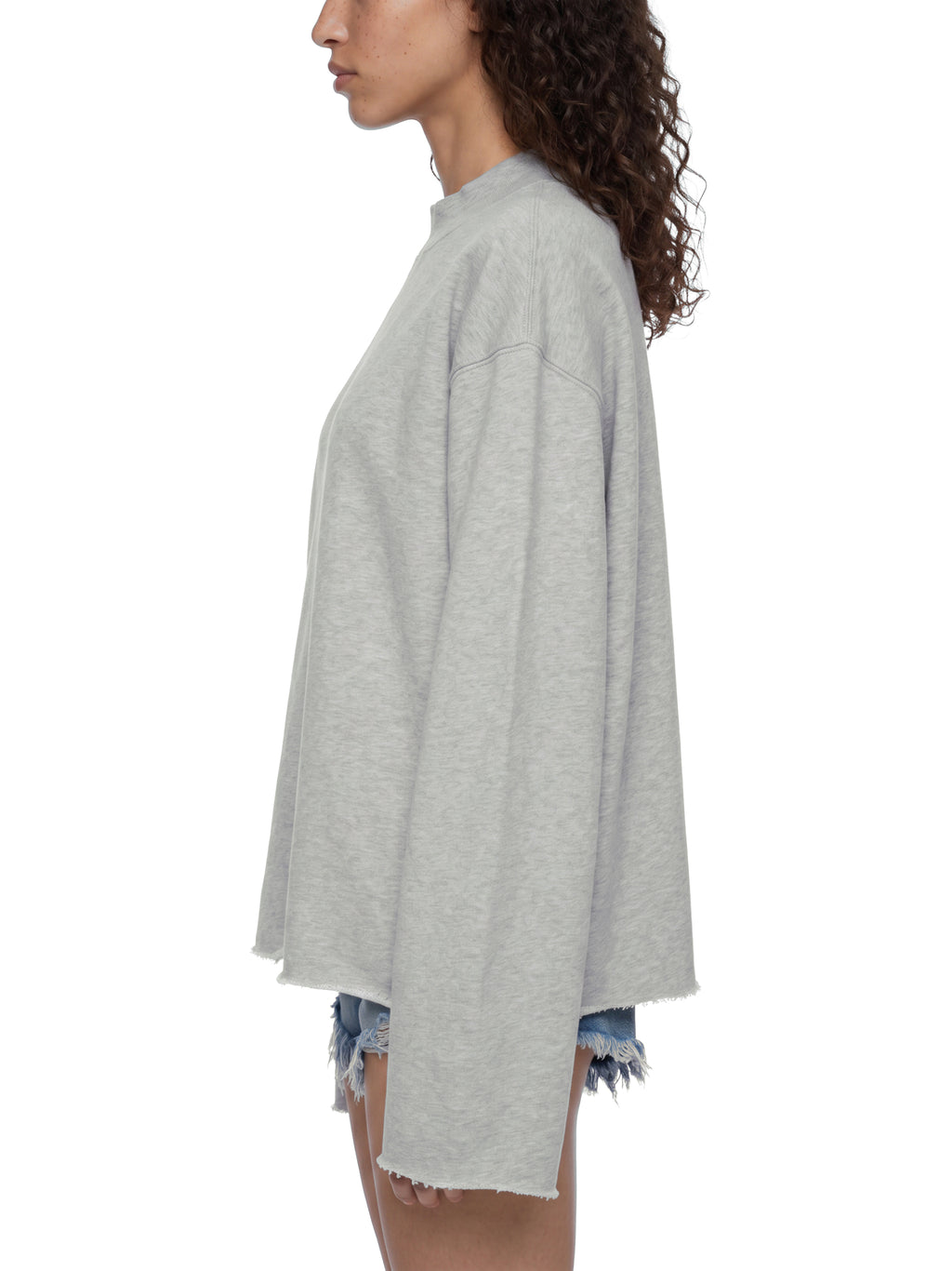 DREJ Raw Edge Boxy Sweatshirt