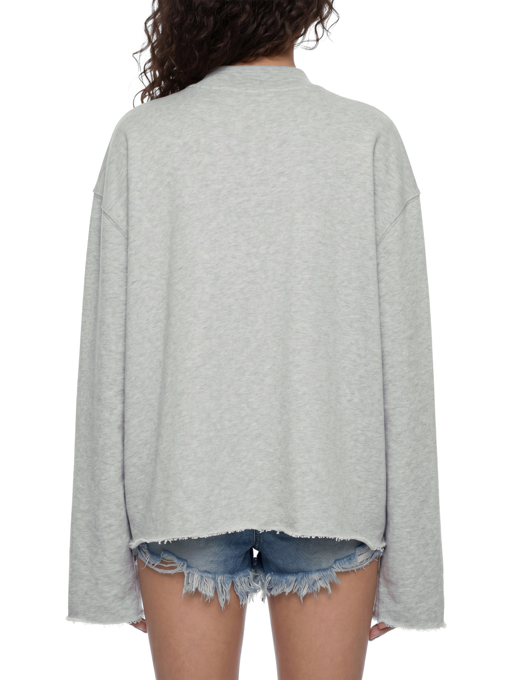 DREJ Raw Edge Boxy Sweatshirt