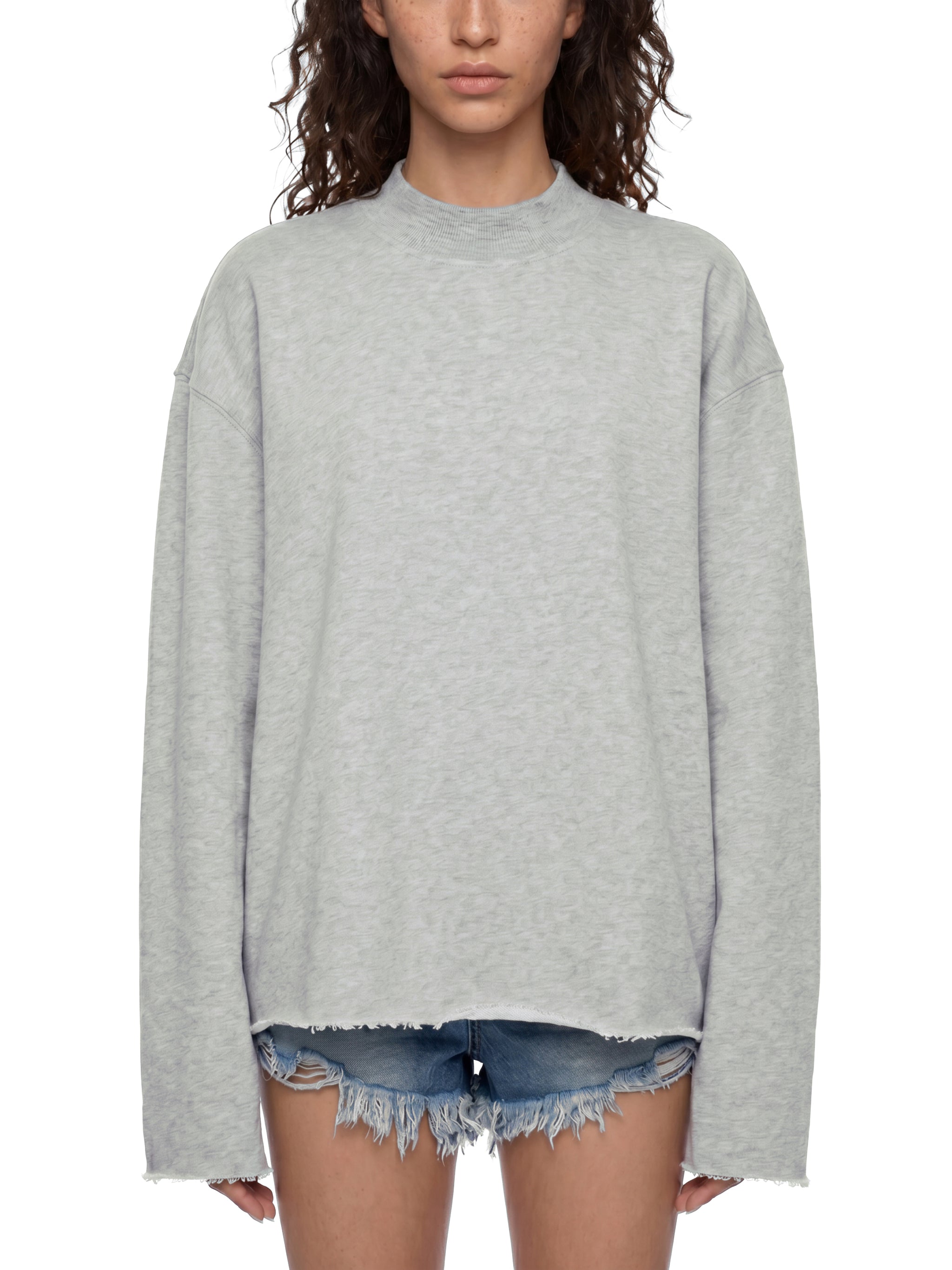 DREJ Raw Edge Boxy Sweatshirt