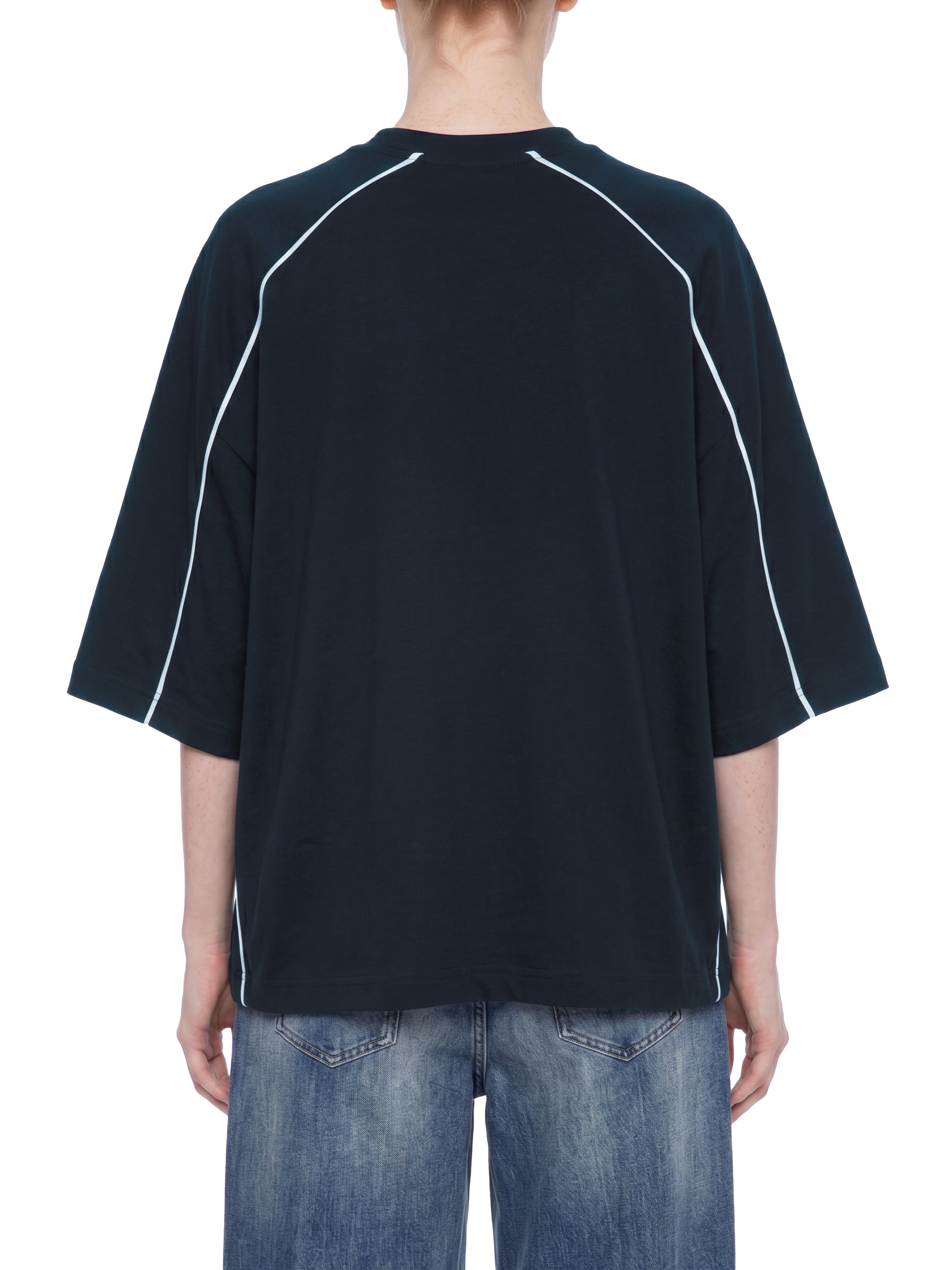 DREJ Flow Piping Tee – Navy