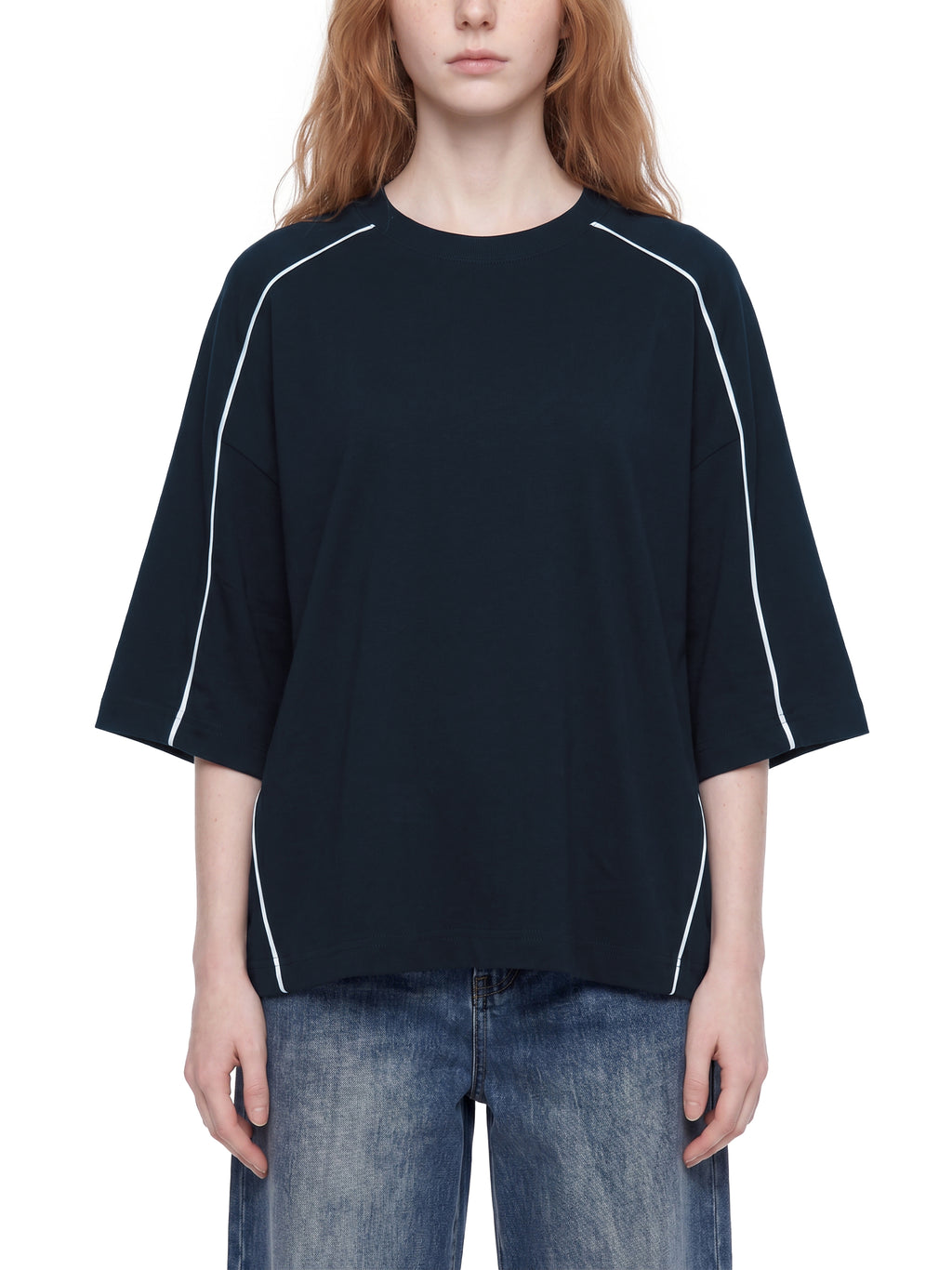 DREJ Flow Piping Tee – Navy