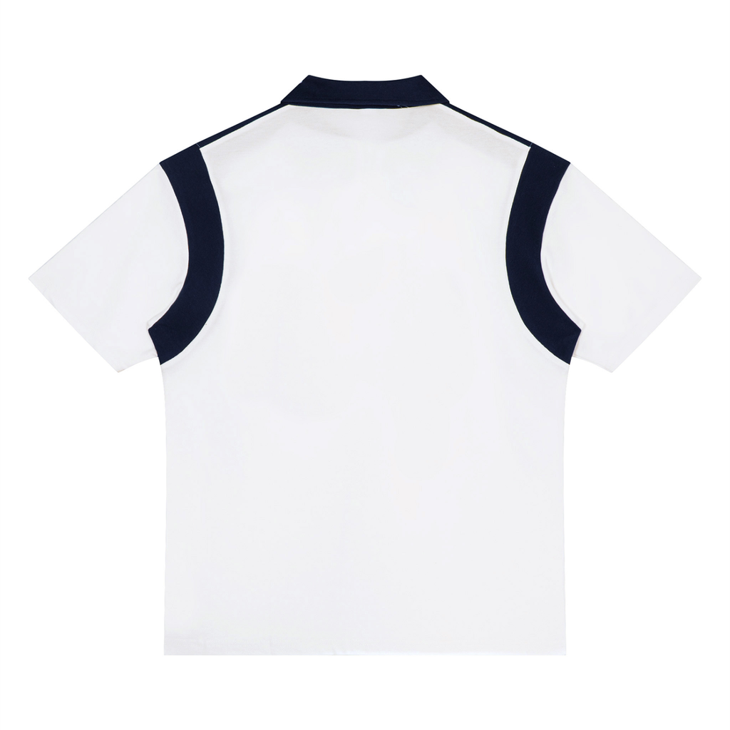 DREJ Contrast Quarter Zip Polo