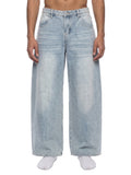 DREJ Studio Wide Leg Jeans Enzyme Wash