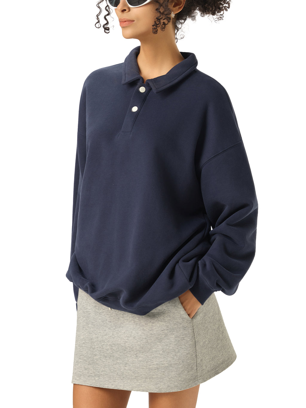 DREJ Heavyweight Polo Sweatshirt