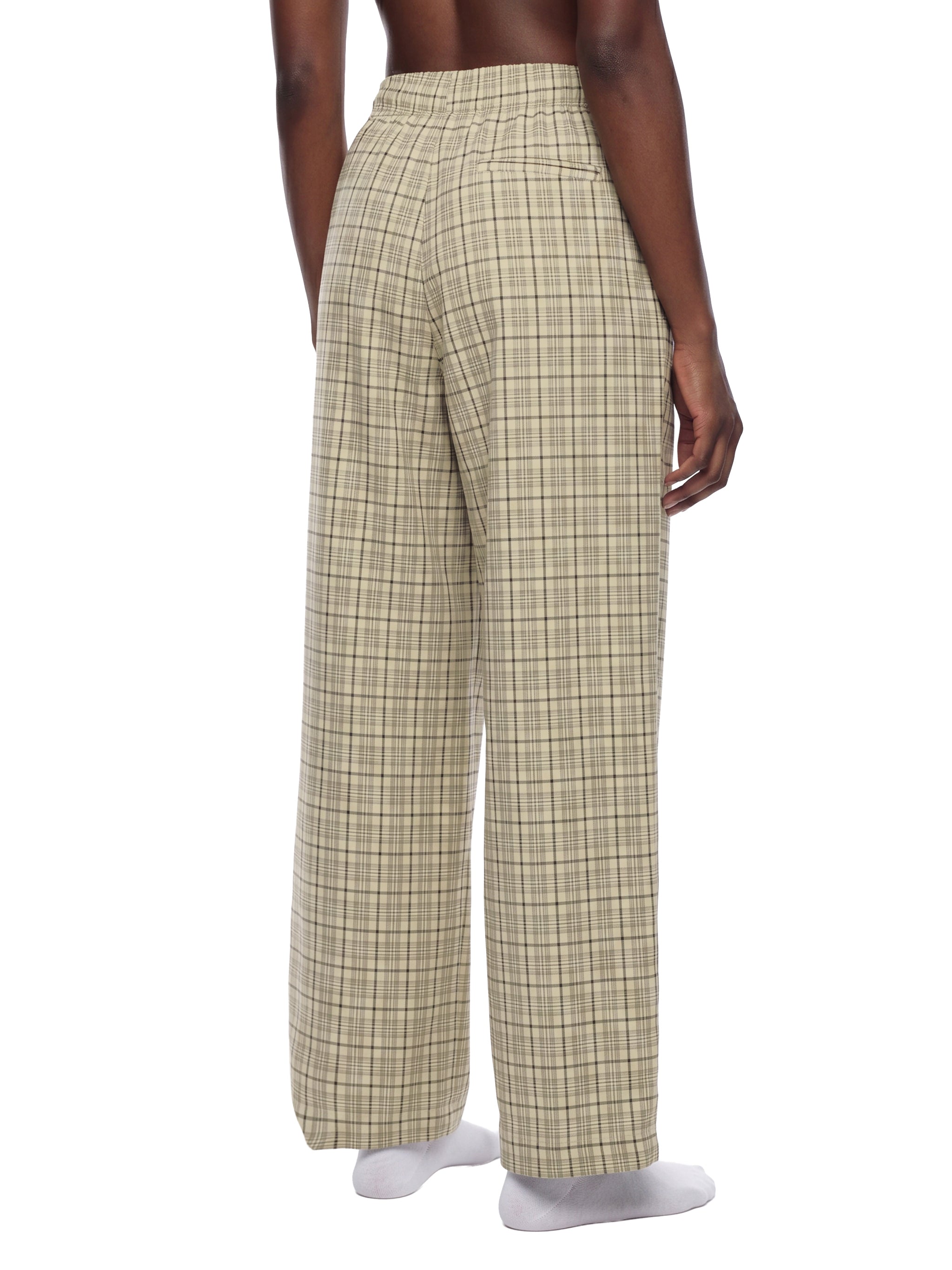 DREJ Studio Plaid Wide Leg Pants
