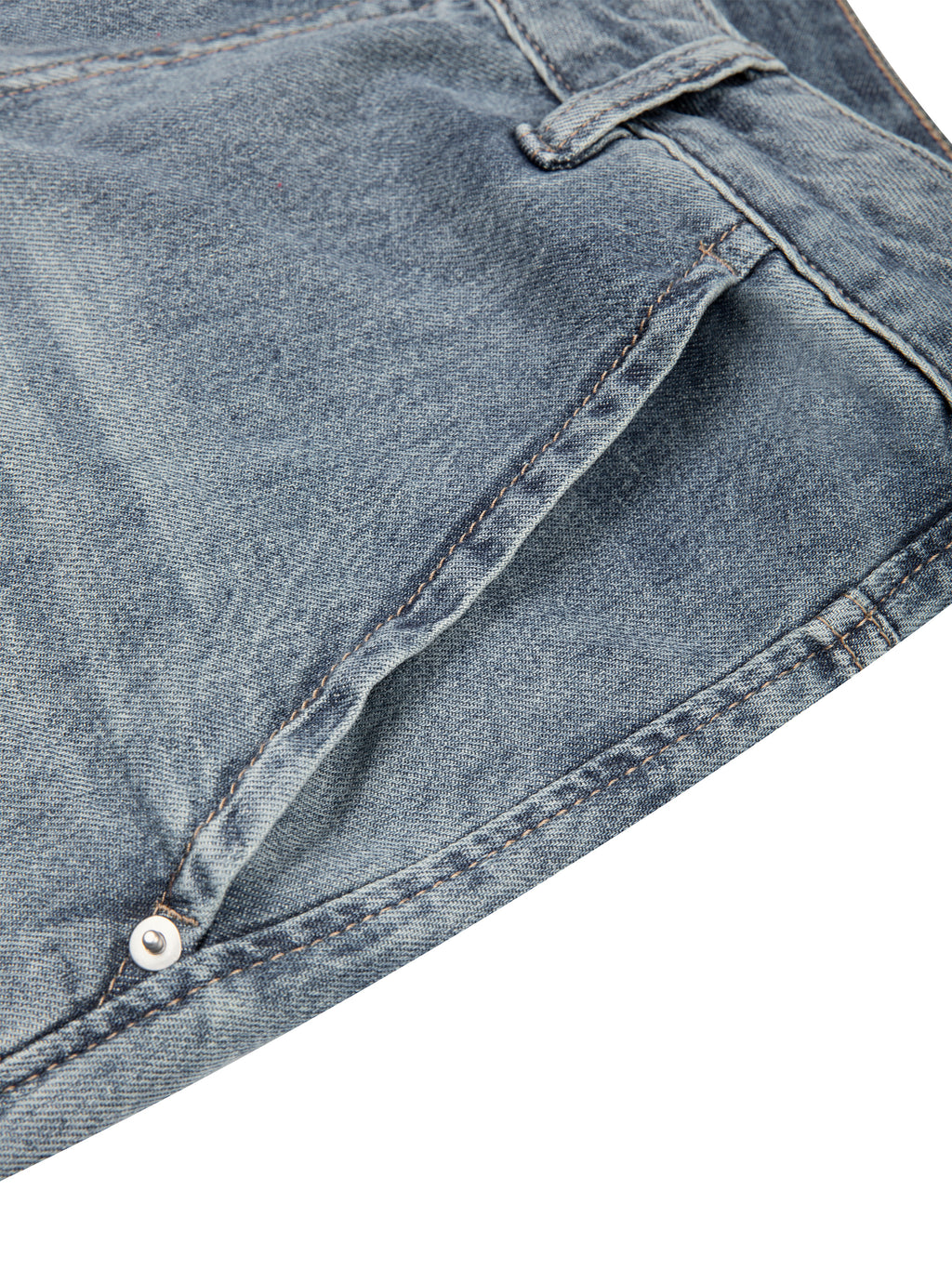 DREJ Studio Washed Barrel Jeans