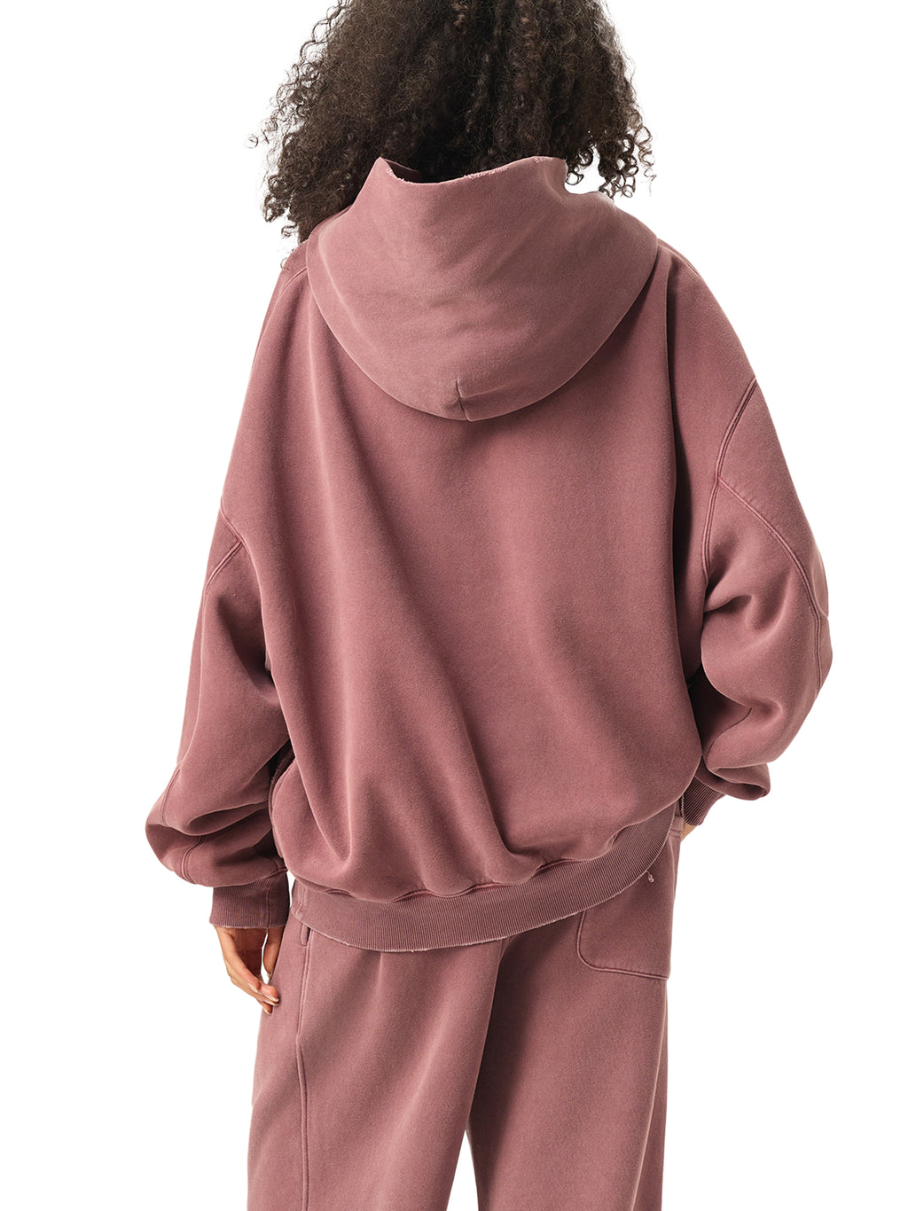 DREJ Frayed Enzyme Washed Hoodie