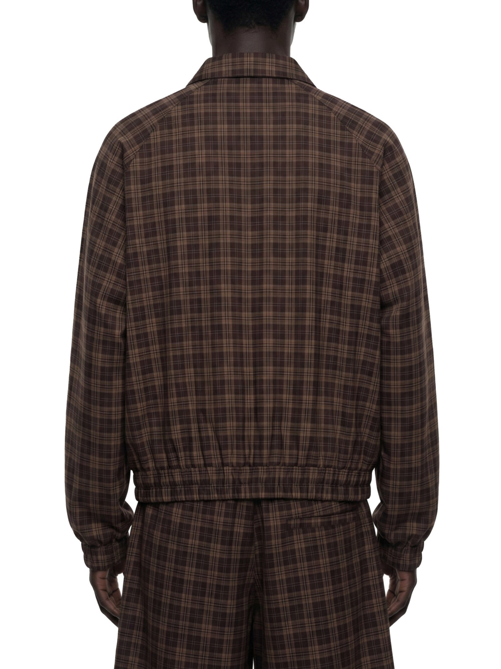 DREJ Studio Plaid Track Jacket