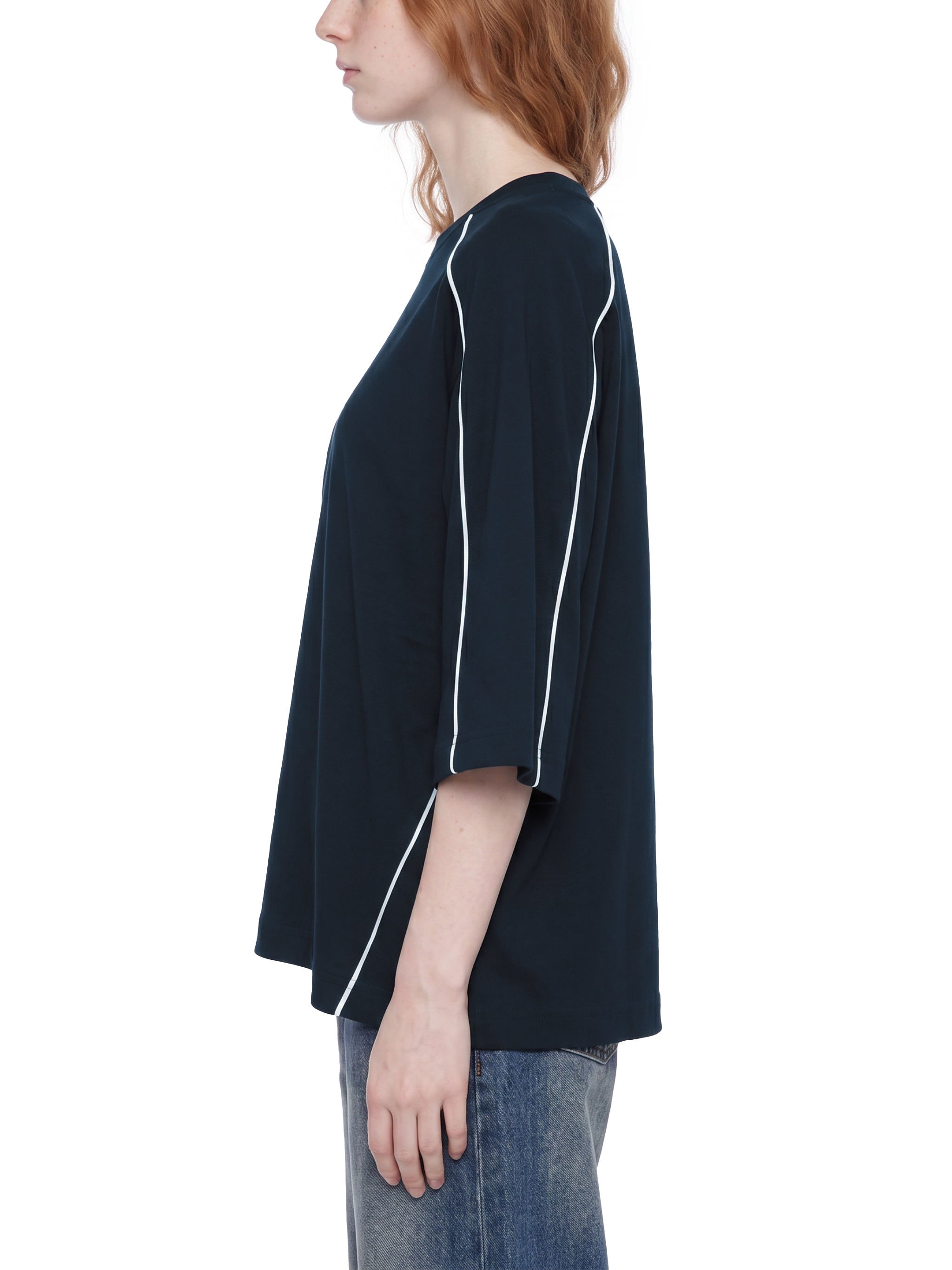 DREJ Flow Piping Tee – Navy