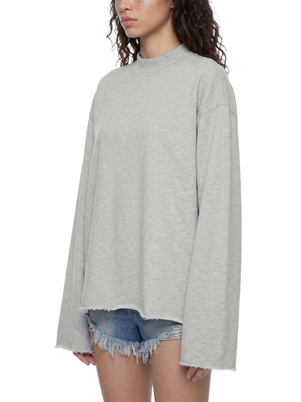 DREJ Raw Edge Boxy Sweatshirt