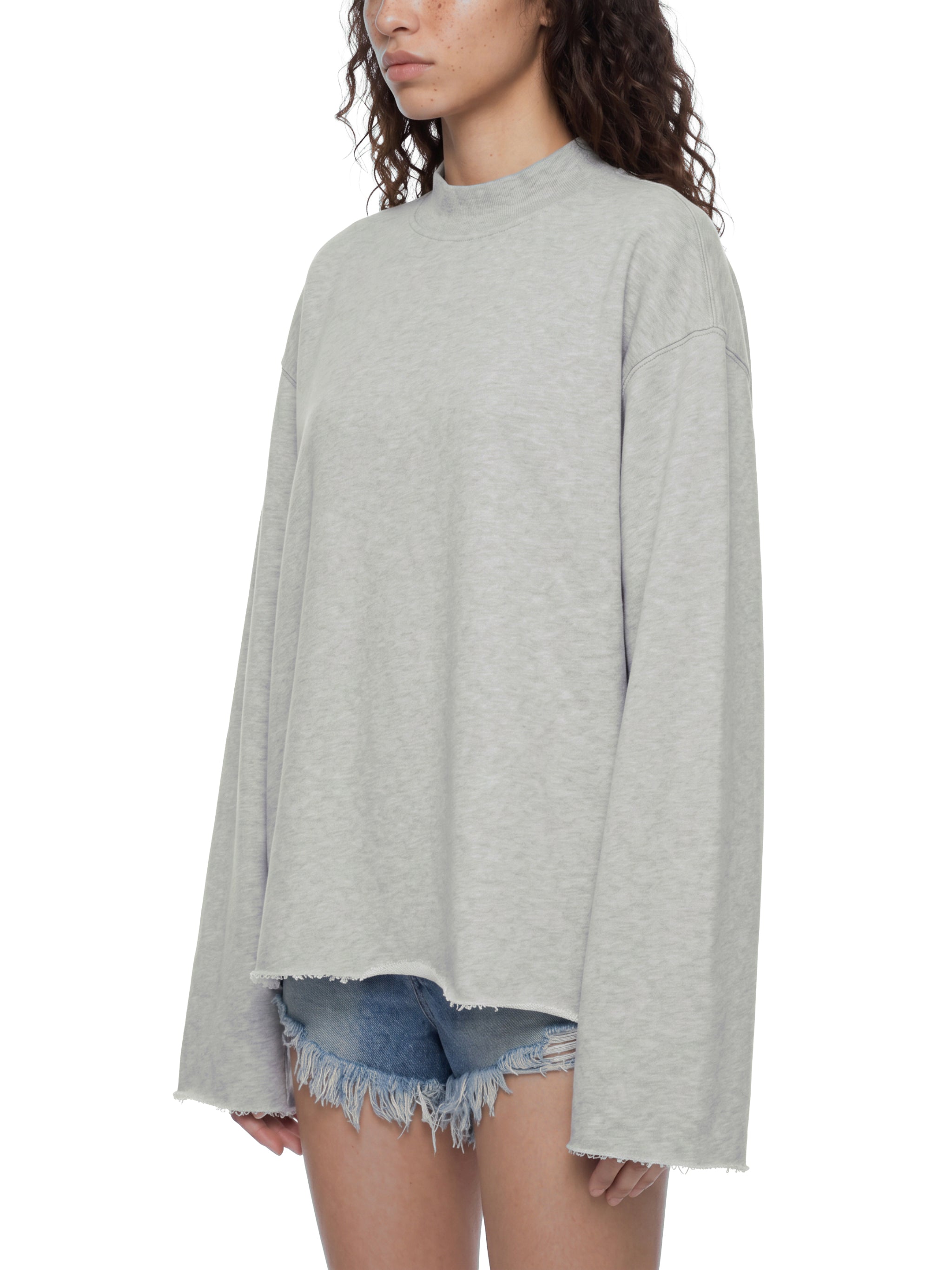 DREJ Raw Edge Boxy Sweatshirt