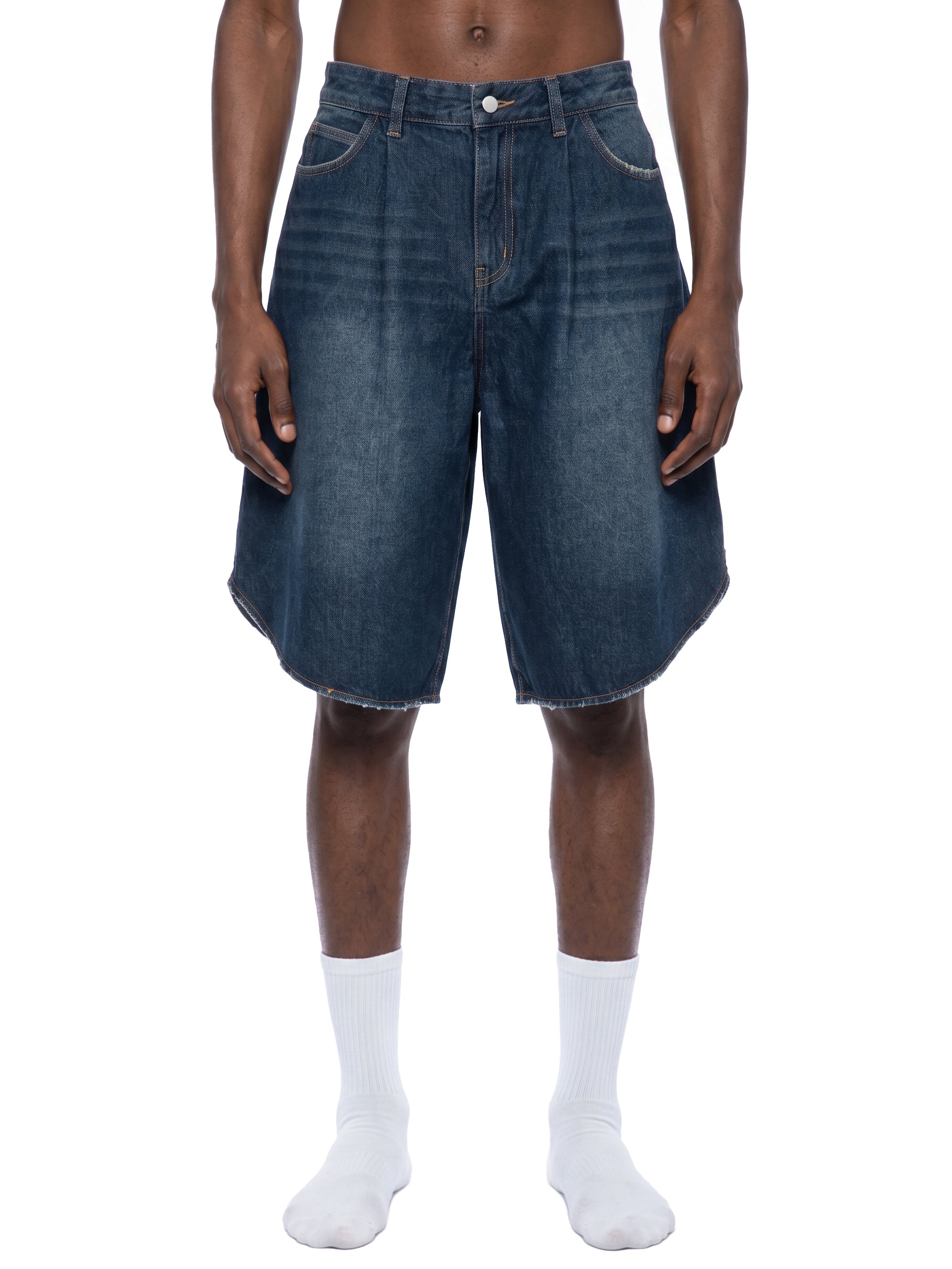 DREJ Studio Wide Denim Shorts
