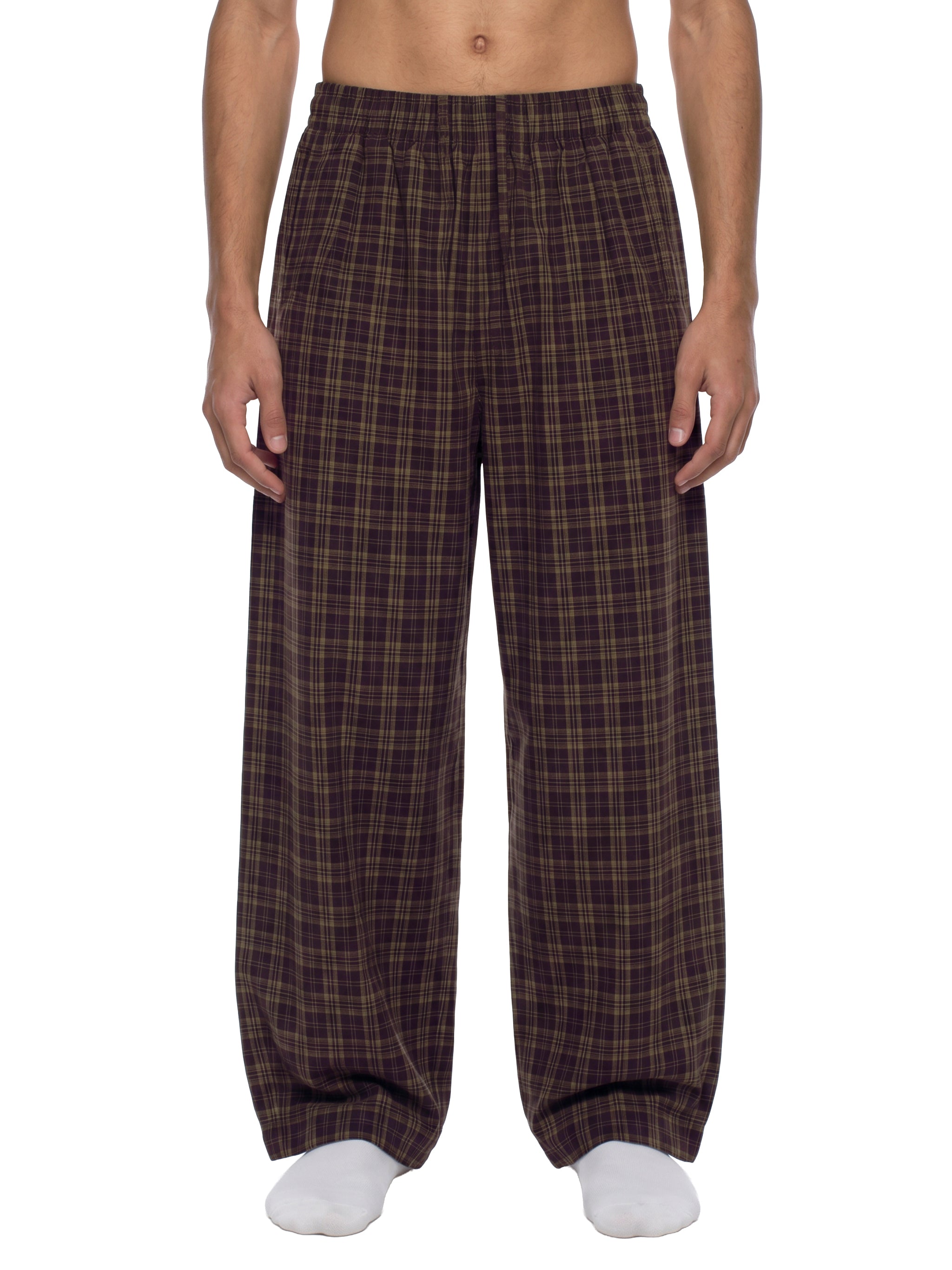 DREJ Studio Plaid Wide Leg Pants