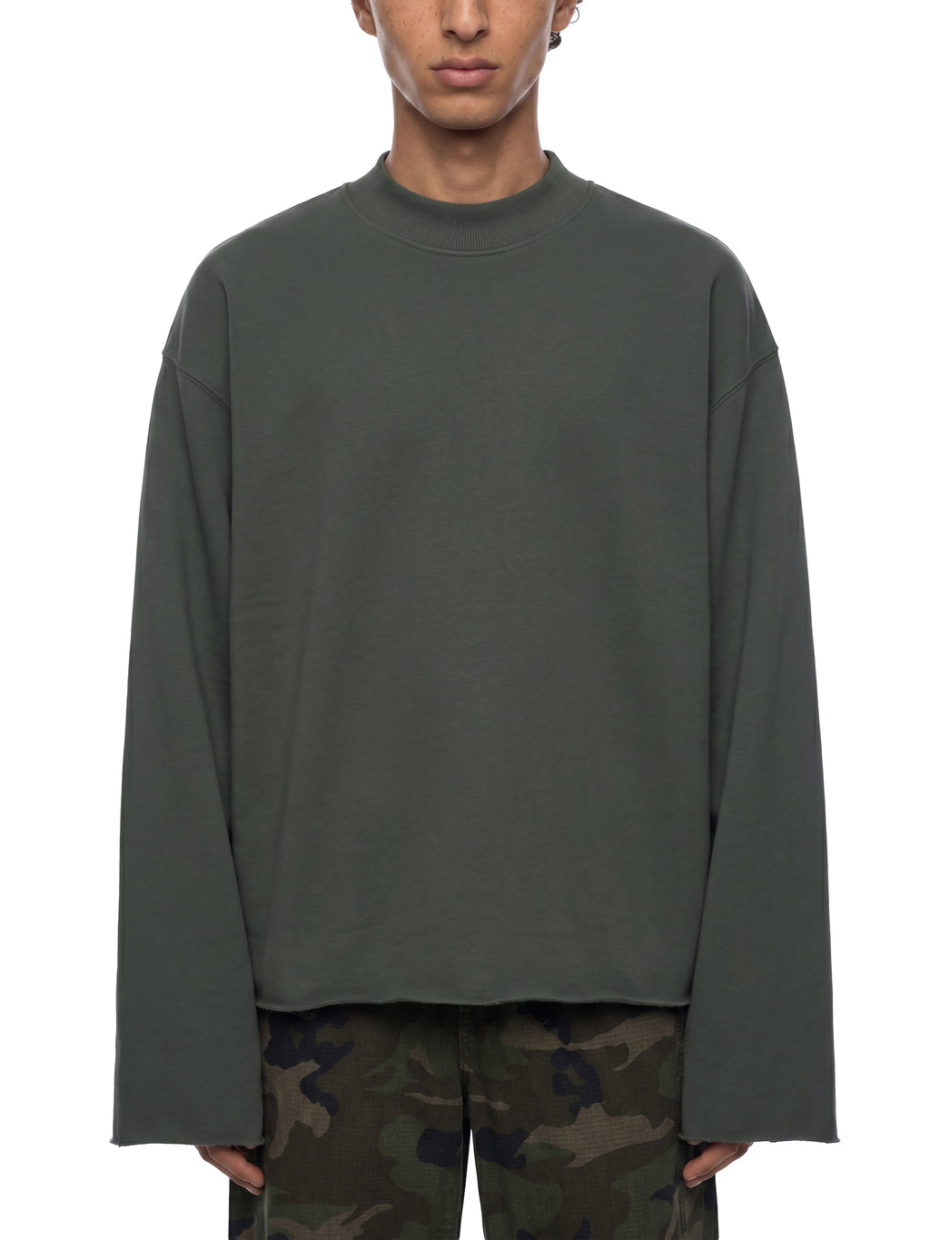 DREJ Raw Edge Boxy Sweatshirt