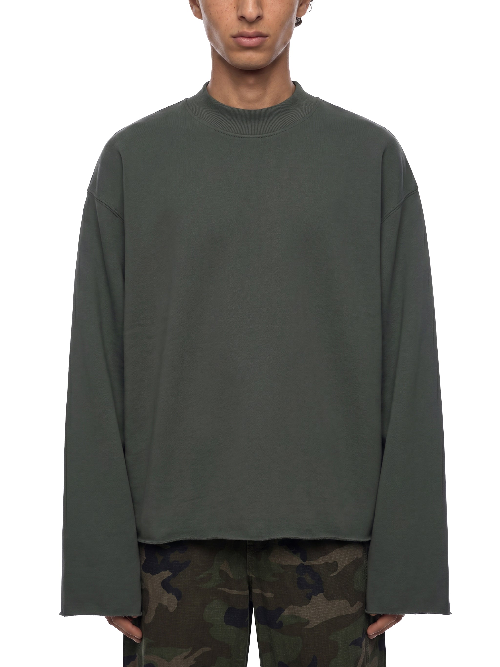 DREJ Raw Edge Boxy Sweatshirt