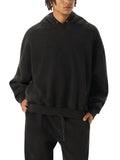 DREJ Frayed Enzyme Washed Hoodie