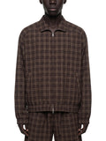 DREJ Studio Plaid Track Jacket