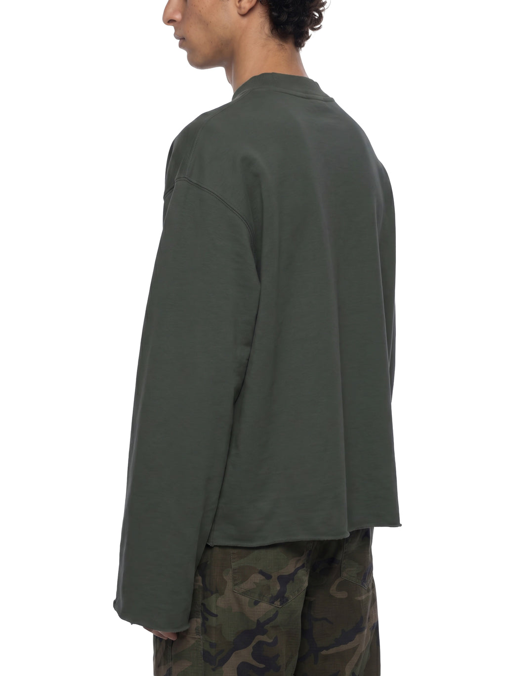 DREJ Raw Edge Boxy Sweatshirt