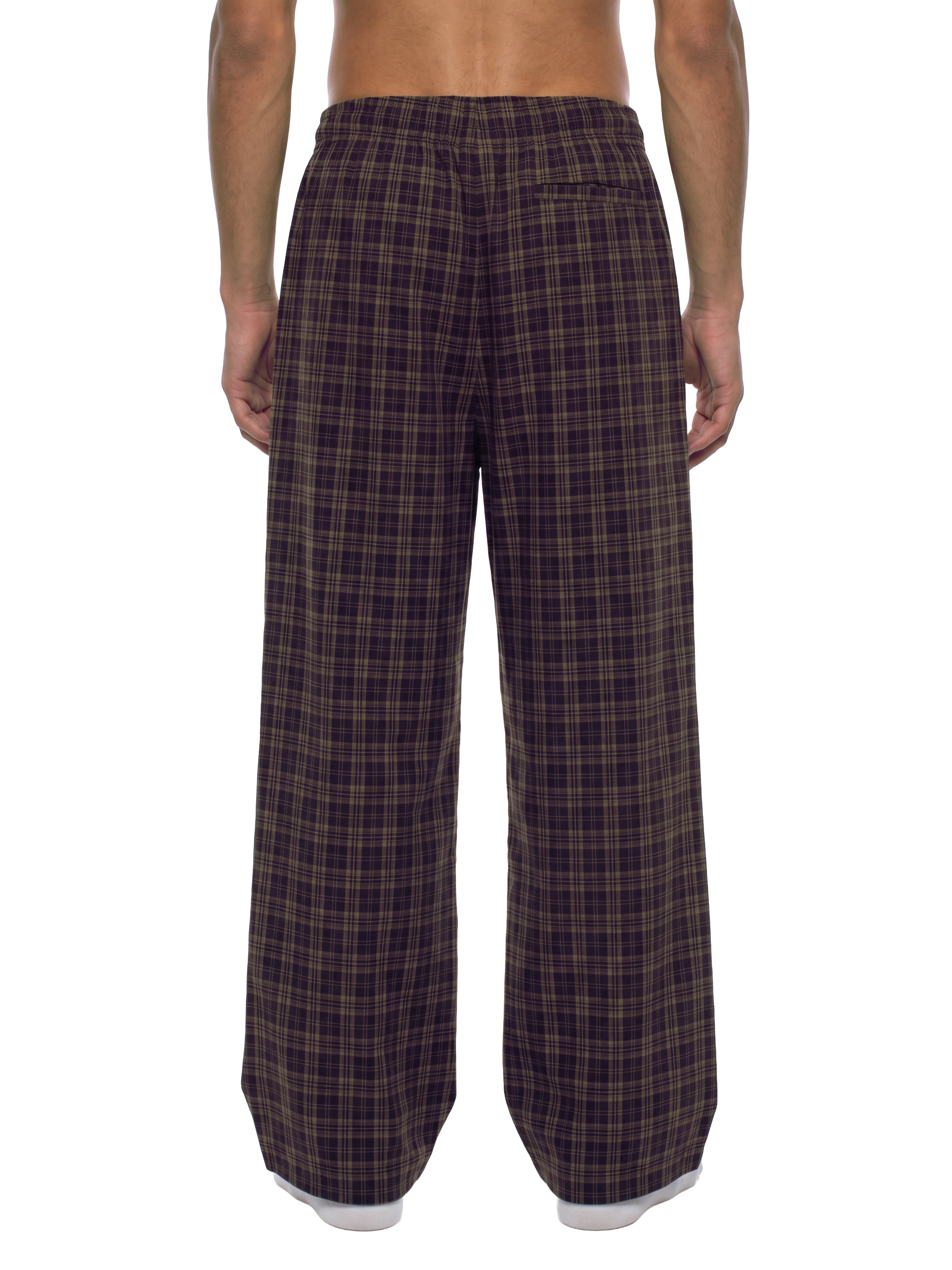 DREJ Studio Plaid Wide Leg Pants