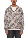 DREJ Studio Vintage Leopard Zip Hoodie