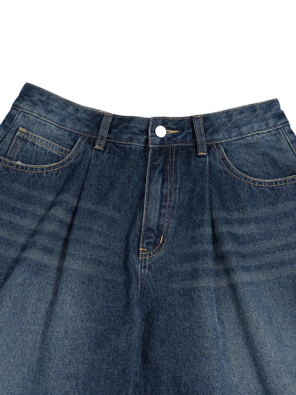 DREJ Studio Wide Denim Shorts