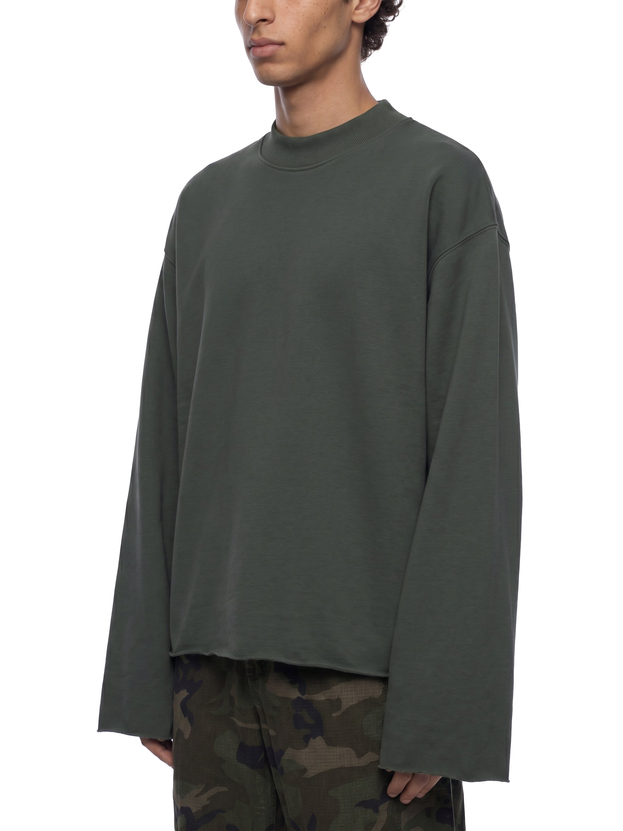 DREJ Raw Edge Boxy Sweatshirt