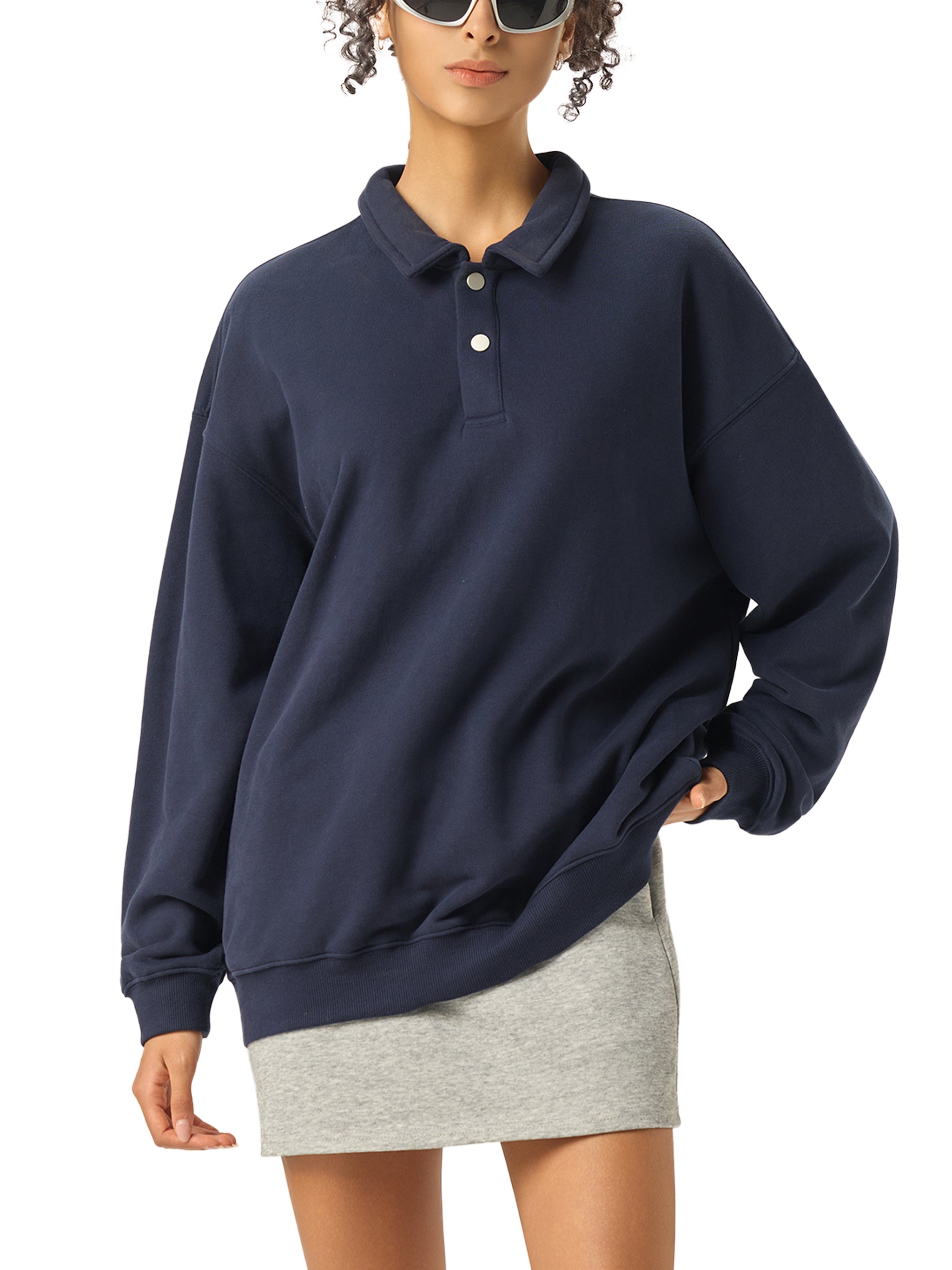 DREJ Heavyweight Polo Sweatshirt