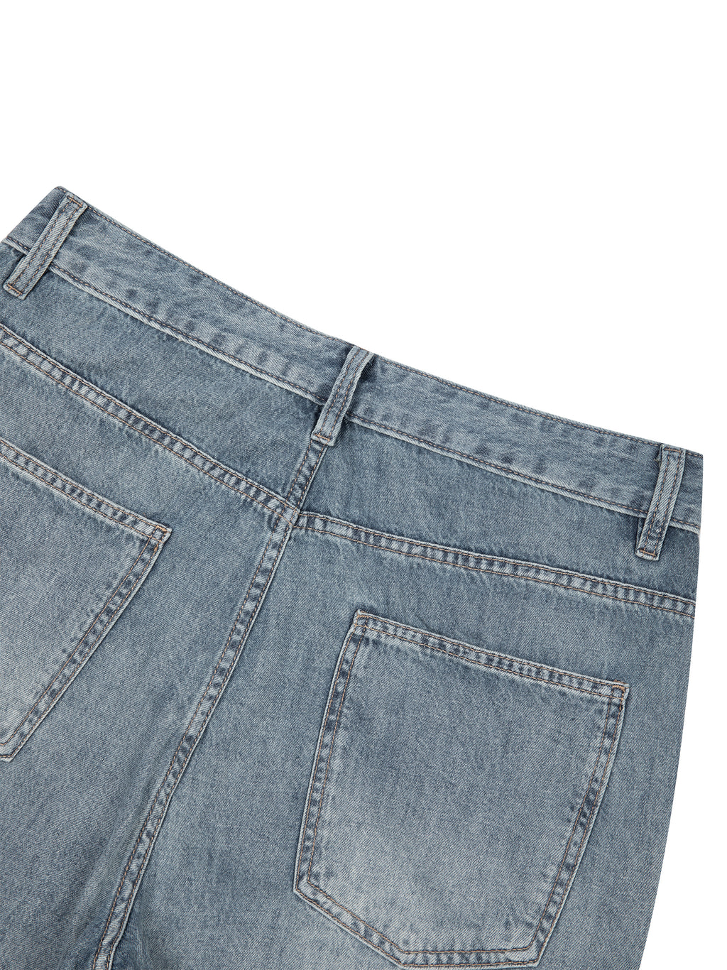 DREJ Studio Washed Barrel Jeans