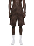 DREJ Studio Plaid Wide Leg Shorts