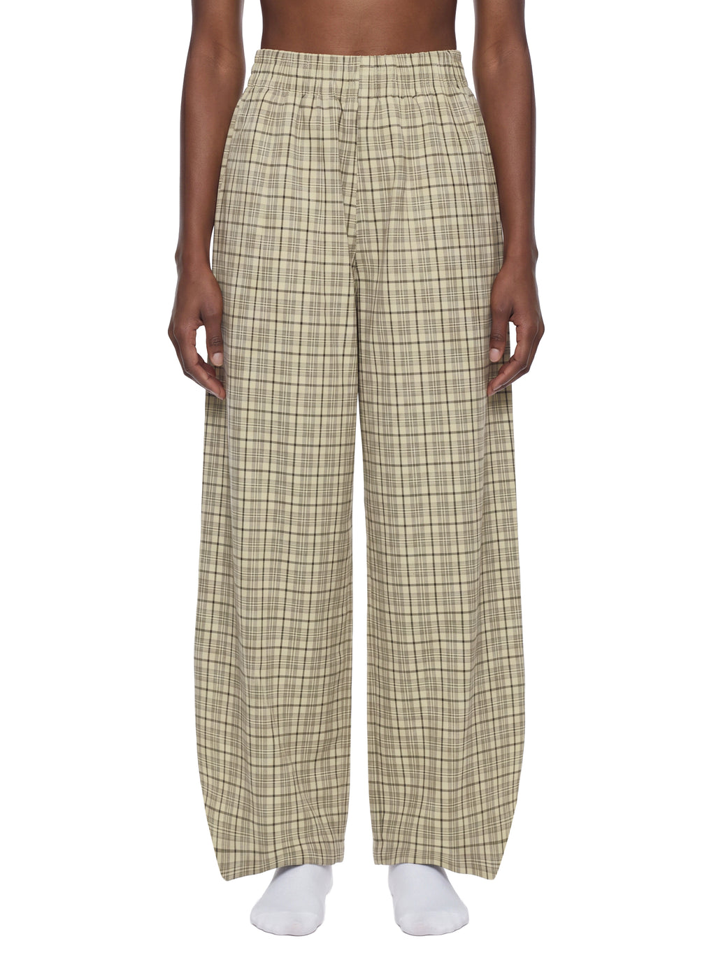 DREJ Studio Plaid Wide Leg Pants