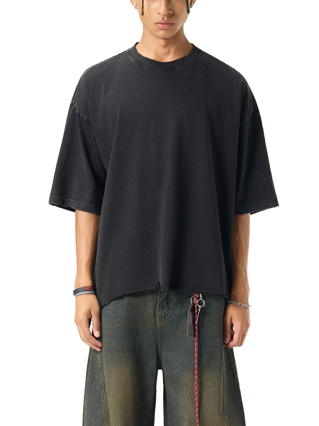 DREJ Studio Snow Wash Boxy Tee