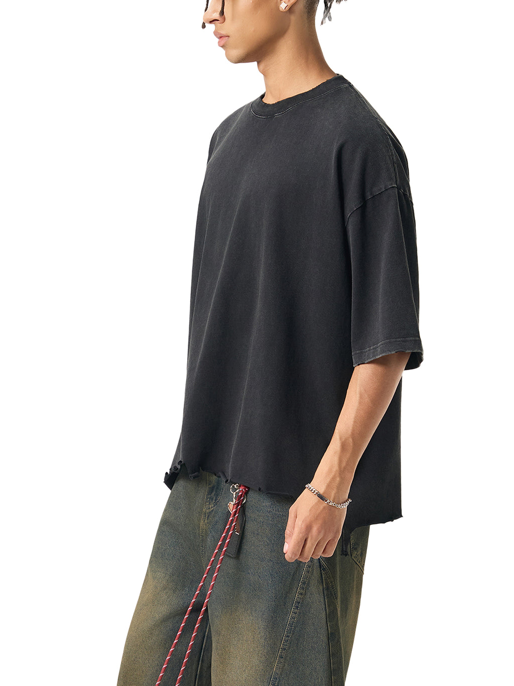 DREJ Studio Snow Wash Boxy Tee