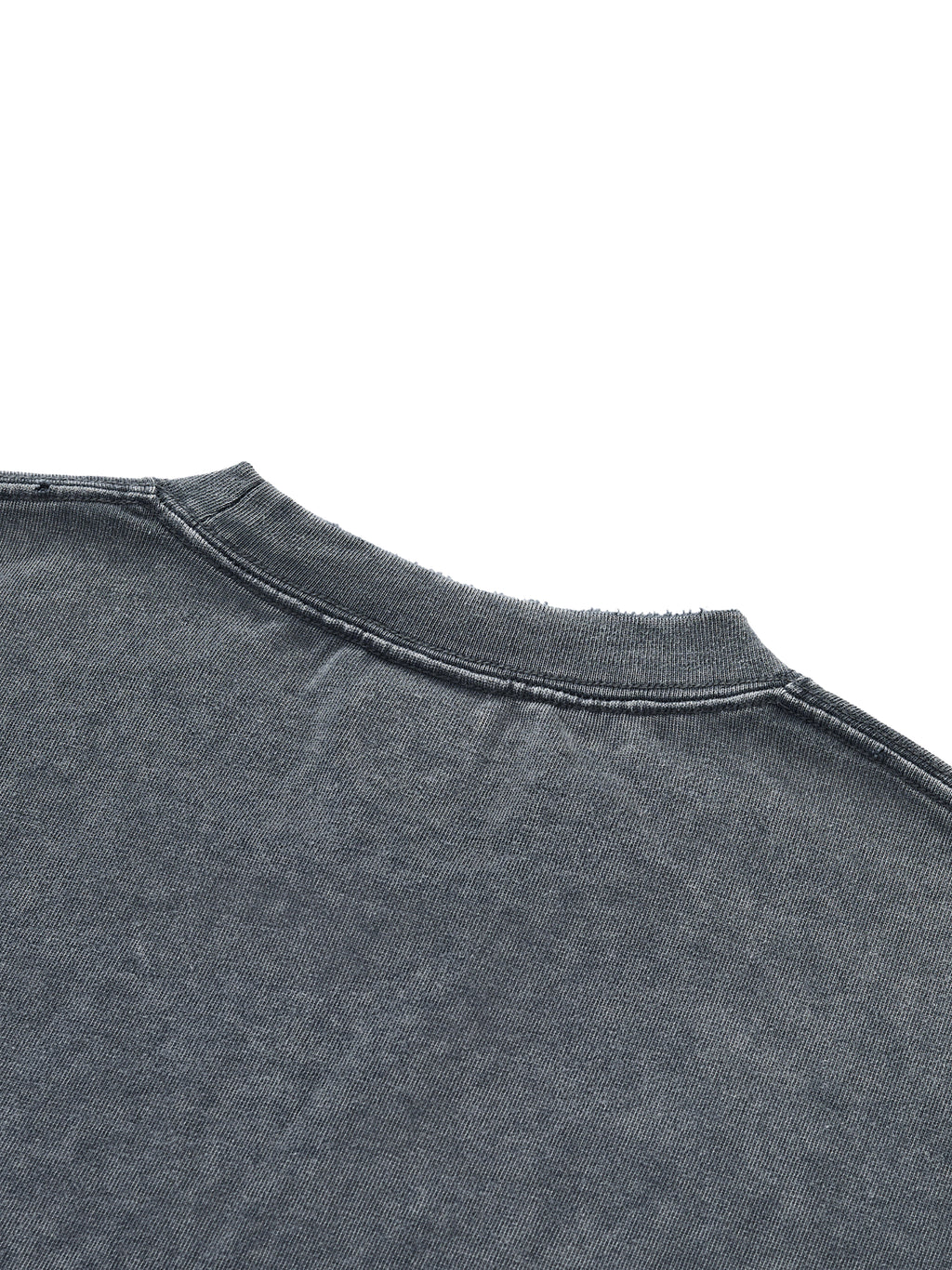 DREJ Studio Snow Wash Boxy Tee Ash Grey
