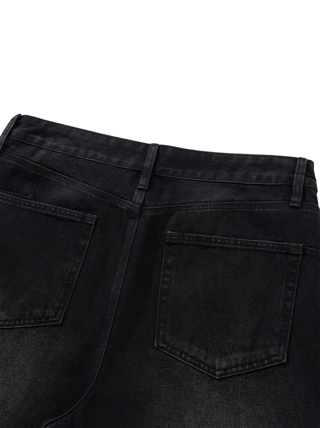 DREJ Studio Wide Leg Jeans Washed Black